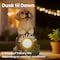 Techko Buddy the Puppy Solar Outdoor Garden Statue with Integrated LED Light, 8PK SG-821-8PK - alternate 9