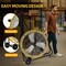Edendirect Drum Fan, 24 in Blade Dia, 120V, 3,800/8,800 cfm IR-FAND24DC - alternate 9