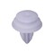 Auveco Peugeot/Citroen/Toyota Retainer, White Nylon, 25PK 21822 - alternate 1