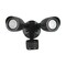 Nuvo LED Security Light Dual Head Motion Sensor Included Black Finish 4000K 65/721 - alternate 1