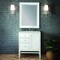 James Martin Vanities Addison 30" Single Vanity, Glossy White, w/ 3 CM Siberian Silestone Top E444-V30-GW-3SFR - alternate 2