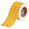 Brady Harsh Environment Multi-Purpose Polyester Labels for 3 in. Core Printers - 0.5 in. x 1 in. Yellow THT-5-423-10-YL - alternate 1