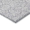 Homeroots 10' X 14' Lavender And Ivory Damask Washable Indoor Outdoor Area Rug 595168 - alternate 8