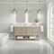 James Martin Vanities Breckenridge 60'' D Vanity, Whitewashed Oak, w/ Ethereal Noctis Quartz Top w/ Wireless Charger 330-V60D-WWO-FENC - alternate 9