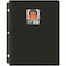 C-Line Products Two-Pocket Heavyweight Poly Portfolio Folder with Three-Hole Punch, Black, 12PK 33931 - alternate 1