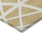 Homeroots 3' X 5' Gold And Ivory Geometric Washable Indoor Outdoor Area Rug 600450 - alternate 8