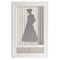 Homeroots 19" X 12" White Glass And Wood Mother Framed Art 401292 - alternate 1