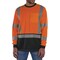Ergodyne Hi-Vis Shirt, 3XL, Orange, Long Sleeve 22227 - alternate 1