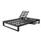 Leisuremod Chelsea 2-in-1 Convertible Sofa & Double Chaise, Aluminum, 660lb Capacity CLBL-82BL - alternate 8