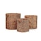 Happimess Avery Bohemian Cottage Hand-Woven Hyacinth Cylinder Nesting Baskets with Handles, Brown, 3PK BSK2011B-3SET - alternate 6