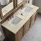 James Martin Vanities Bristol 60" Double Vanity, Saddle Brown, w/ 3 CM Tajnar Eclos Top w/FreePower Wireless Charger 157-V60D-SBR-FTJR - alternate 8