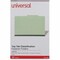 Universal Classification Folder, Legal, Green, 10PK UNV10281 - alternate 2