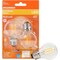 Sylvania Natural LED Bulb, Globe, G165 Lamp, 40 W Equivalent, E26 Lamp Base, Dimmable, Clear 40847 - alternate 2