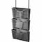 Lorell Wall File, Black, Plastic LLR80666 - alternate 1