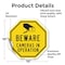 Signmission Beware Cameras in Operation, 10 Inch X 10 Inch, Vinyl Decal OC-D-10-23 - alternate 4