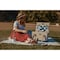 Picnic Time Family Of Brands Boardwalk Picnic Basket for 2, Beige Canvas with Navy Blue Accents 104-20-216-000-0 - alternate 6