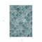 Homeroots 5' X 8' Teal Blue Aqua And Gray Abstract Washable Indoor Outdoor Area Rug 577692 - alternate 9