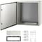 Vevor Steel Electrical Box Electrical Enclosure Box 24x24x12" Carbon Steel IP65 ST6 630 - alternate 1