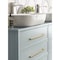 Amerock Appoint 12-5/8 inch 320mm Center-to-Center Golden Champagne Cabinet Pull BP37362BBZ - alternate 5