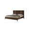 Homeroots Brown and Gold Wood King Bed Frame 486262 - alternate 6
