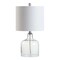 Jonathan Y Gemma 19" Glass Bell LED Table Lamp, Clear JYL1036C - alternate 9