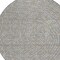 Homeroots 8' Gray Gold And Ivory Round Polka Dot Washable Indoor Outdoor Area Rug 599048 - alternate 7