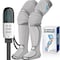Serenelife Air Compression Leg Massager, Full Leg Massager with Heat and Compression, Portable and Adjustable SLLGMSGR41GY - alternate 1