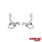 Extreme Max 5001.5804 Front-End Tie-Down Bracket Indian Chieftain and Roadmaster Motorcycles-Chrome 5001.5804 - alternate 4
