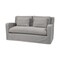 Homeroots 69" Gray Fabric Sofa 607321 - alternate 1