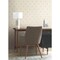York Wallcoverings Stella Star Off White Metallic Wallpaper Sample SP1500SAM - alternate 3