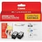Canon Original Inkjet Ink Cartridge, Color, Black, 1 Pack, Inkjet, 12PK PG210/CL211 - alternate 3