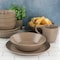 Bee And Willow Milbrook 16 Piece Stoneware Dinnerware Set in Mocha 130130.16 - alternate 9