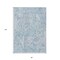 Homeroots 8' X 10' Sky Blue And Denim Blue Abstract Washable Indoor Outdoor Area Rug 588483 - alternate 8