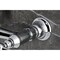 Kingston Brass Two-Handle Wall Mount Bridge Kitchen Faucet, Polished Chrome KS3251BL - alternate 5