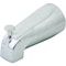 Prosource Bathtub Spout, 5-3/8 in L, 1/2 in Connection, Zinc, Chrome Plated 26629 - alternate 1