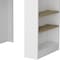 Homeroots 36in Oak and White Wood Kitchen Island With Storage 526160 - alternate 4