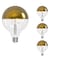 Bulbrite LED Filament 6W, Dimmable G40, Clear Glass, E26 Base, 2700K, 500 Lm, 4PK 862852 - alternate 1