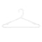 Laundry 360 6 Pack Plastic Hangers in White W-83001-WHIT - alternate 1