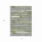 Homeroots 5' X 8' Olive Green Ivory And Blue Striped Washable Indoor Outdoor Area Rug 616671 - alternate 9