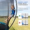Serenelife 14FT Outdoor Trampoline for Kids, Blue SLTRMPK14BL - alternate 5