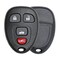 Aks Keys 2006 - 2016 Chevrolet Buick Cadillac Remote Shell 4B for FCC#  OUC60221 / OUC60270 RS-CHEVR-33 - alternate 1