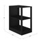 Martha Stewart Kayden Home Office Modular 2 Tier Bookshelf in Black NAN-FY-23042-SF-BK-MS - alternate 10