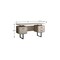 Homeroots 60" Taupe and Black Computer Desk With Three Drawers 333519 - alternate 3