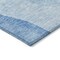 Homeroots 5' X 8' Denim Blue And Sky Blue Abstract Washable Indoor Outdoor Area Rug 582009 - alternate 7