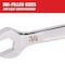 Milwaukee Tool Combination Wrench Set, SAE, Chrome Finish, 15 pc 48-22-9415 - alternate 19