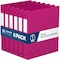 Davis Group Premium Economy, Round Ring, Binder, (Pink, 1"), PK6 2311-43-06 - alternate 1