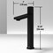 Vigo Nova Single Handle Single-Hole Bathroom Vessel Faucet in Matte Black VG03035MB - alternate 6