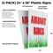 Signmission Airboat Rides, Plastic Signs Only 24 Inch x 36 Inch, Corrugated Plastic, 2PK CSB-2436-2PACK-Airboat Rides - alternate 2