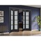 Sartodoors Sliding Closet Double Bi-fold Doors Solid Core Modern Interior VEREGIO7412DBF-ANT-96 x 96 (4* 24x96) - alternate 4