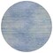 Homeroots 8' Denim Blue And Sky Blue Round Abstract Washable Indoor Outdoor Area Rug 587208 - alternate 6